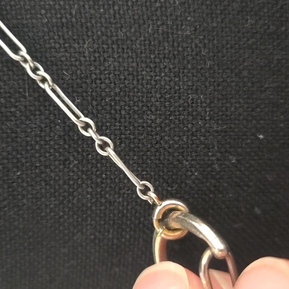 Vintage Silver Tone Red Glass Stones - Picture 7 of 7